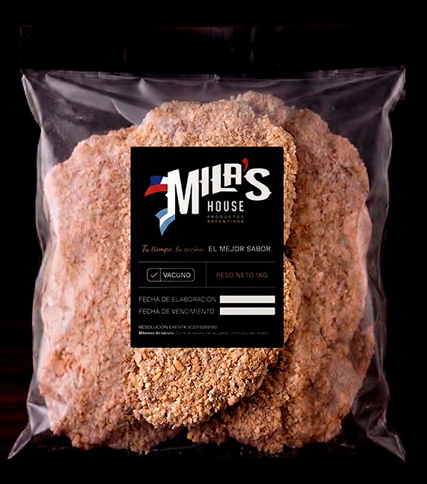 Bolsa de Milanesas Caseras Mila's House